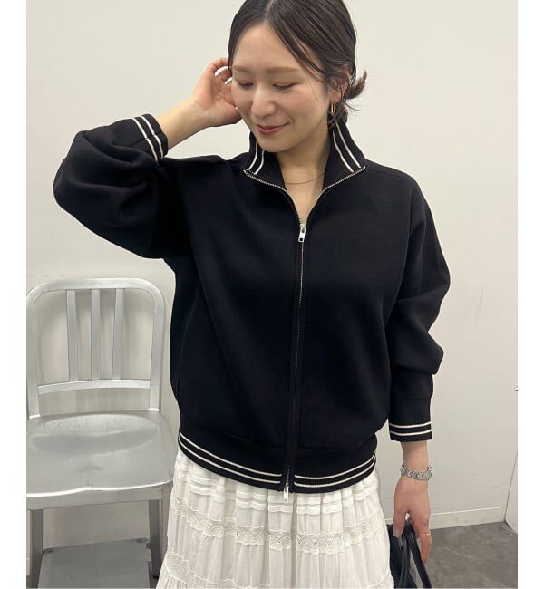 JOURNAL STANDARD「トラックニットジャケット」|その他|ネイビー