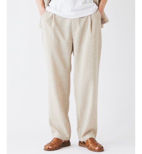 JOURNAL STANDARD relume「《予約》テックキャンバス オーバル イージーパンツ(セットアップ対応可能）」|スラックス|