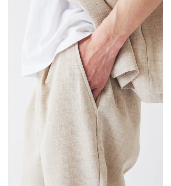 JOURNAL STANDARD relume「《予約》テックキャンバス オーバル イージーパンツ(セットアップ対応可能）」|スラックス|