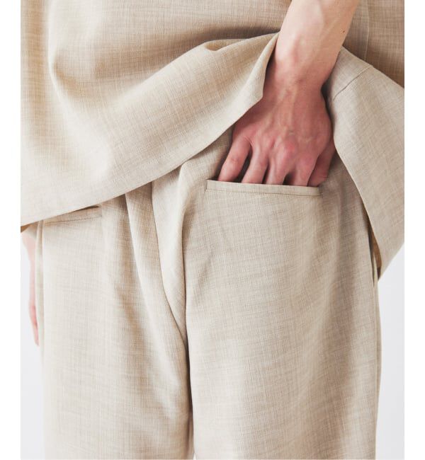 JOURNAL STANDARD relume「《予約》テックキャンバス オーバル イージーパンツ(セットアップ対応可能）」|スラックス|