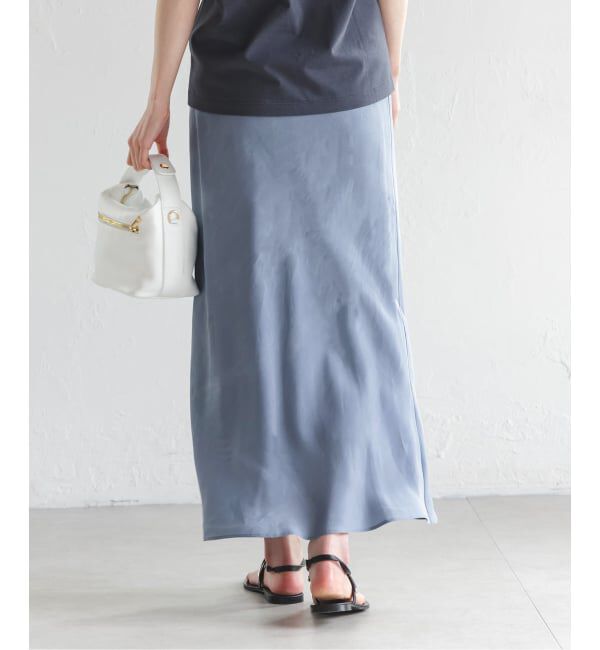 NOBLE「《追加2》キュプラナローAラインスカート」|スカート|