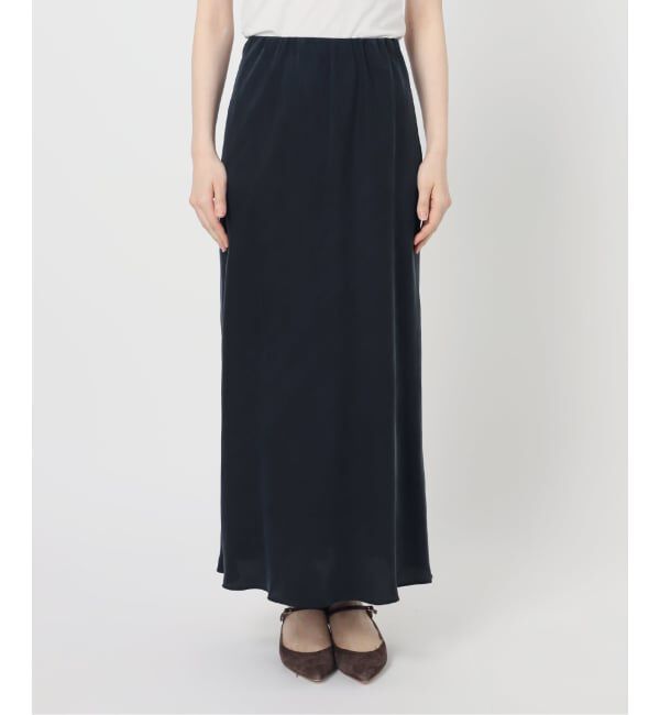 NOBLE「《追加2》キュプラナローAラインスカート」|スカート|