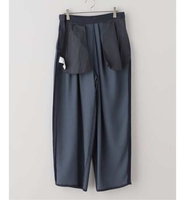 FRAMeWORK「ドレープタックパンツ」|スラックス|