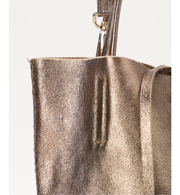  「MILLELA FIRENZE/ミレッラ METALLIC MINI TOTE」|トートバッグ|