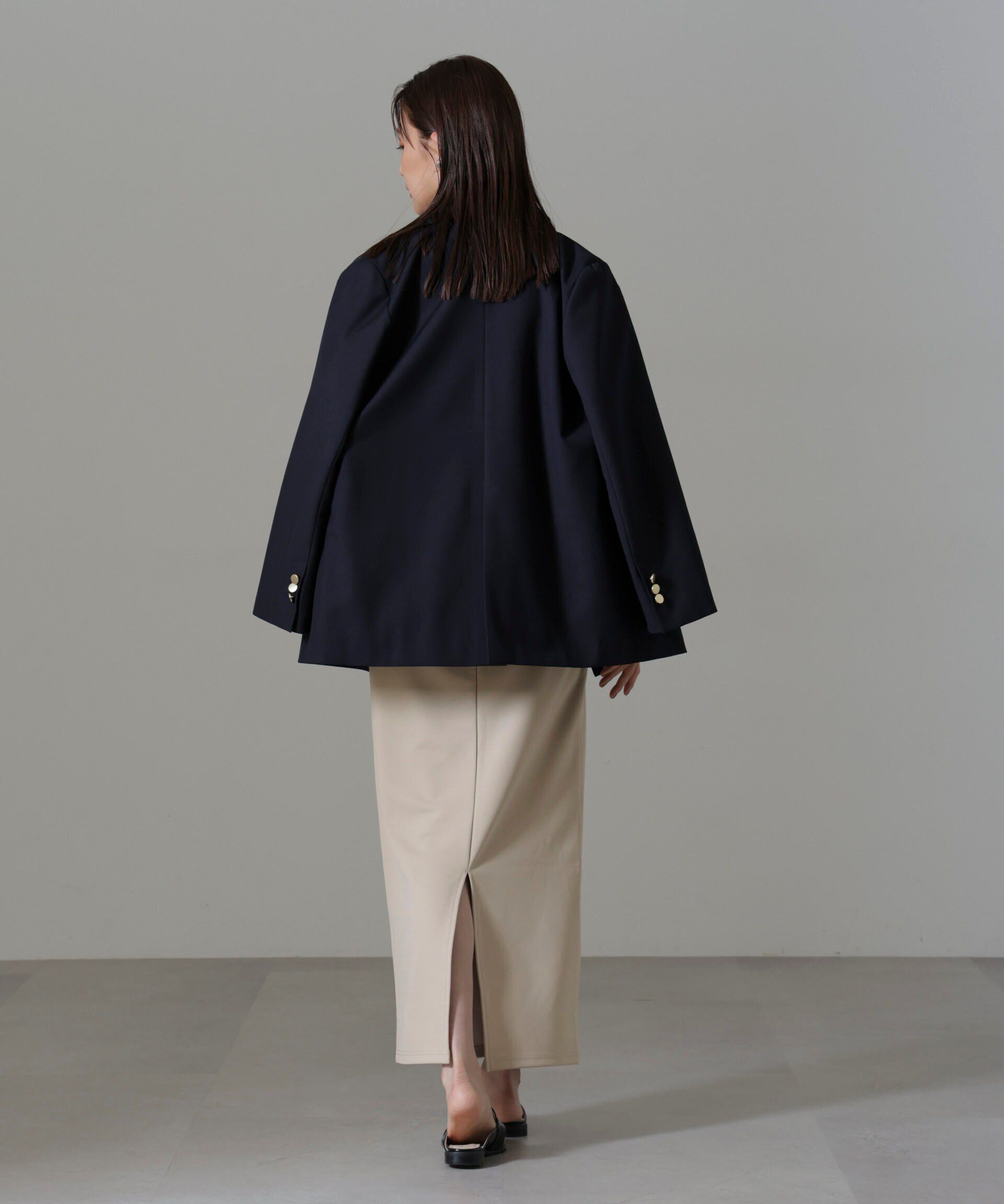 nano･universe「ポンチカットIラインマキシスカート」|スカート|