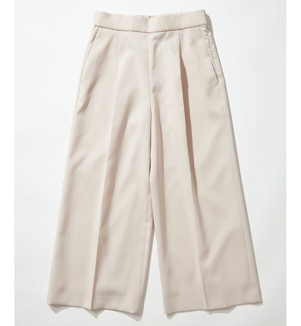 組曲「【美シルエット・ストレッチ・シワになりにくい】オシャクロス ガウチョパンツ」|その他|