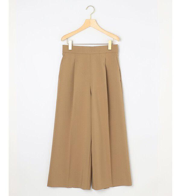 組曲「【美シルエット・ストレッチ・シワになりにくい】オシャクロス ガウチョパンツ」|その他|