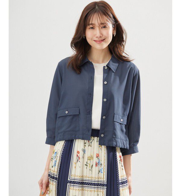 組曲「ソマルティーボイル ジャケット」|ブルゾン・スタジャン|ネイビー系