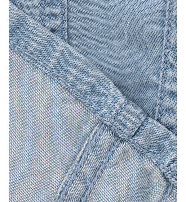 自由区「【セット可/洗える】テンセルデニム シャケット」|シャツ・ブラウス|