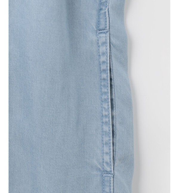 自由区「【セット可/洗える】テンセルデニム シャケット」|シャツ・ブラウス|