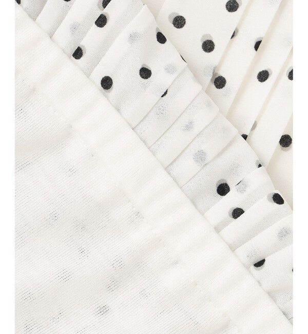 自由区「【洗える】ロイヤルシフォンドット柄 ブラウス」|シャツ・ブラウス|