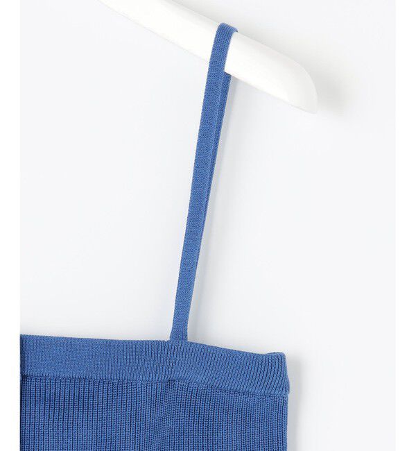 自由区「【洗える】ドライコットンハイゲージニット ビスチェ」|その他|