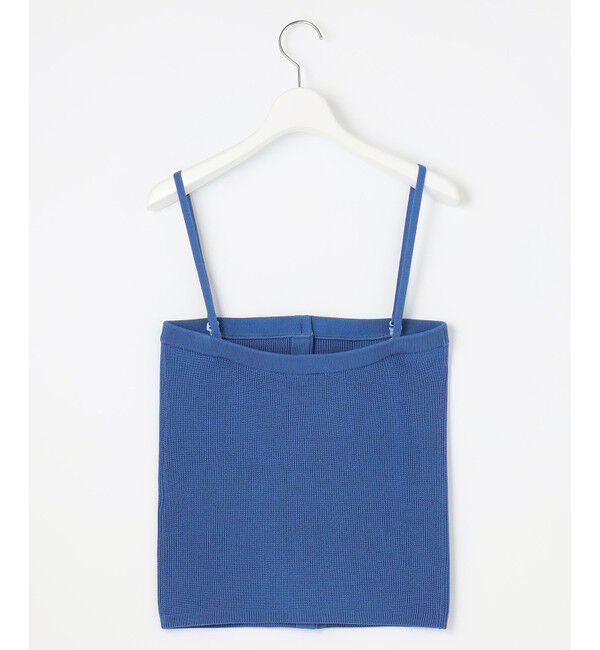 自由区「【洗える】ドライコットンハイゲージニット ビスチェ」|その他|