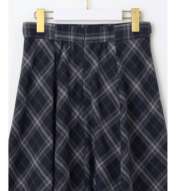 ANY SIS「【洗える】ベルトポイントフレア スカート」|スカート|