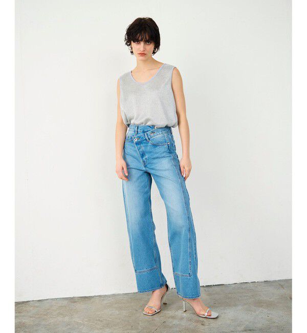 Diagram「ラップデニムパンツ」|デニム|