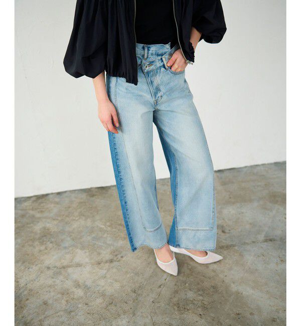 Diagram「ラップデニムパンツ」|デニム|