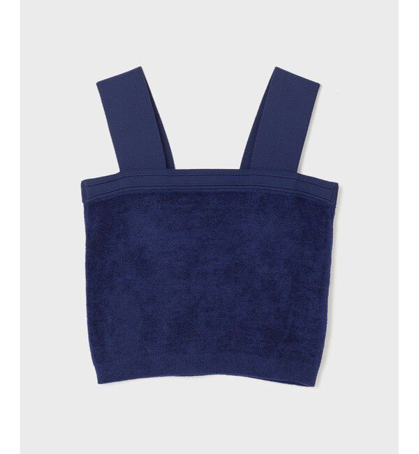 GRACE CONTINENTAL「モールニットベアトップ」|ニット・セーター|ネイビー