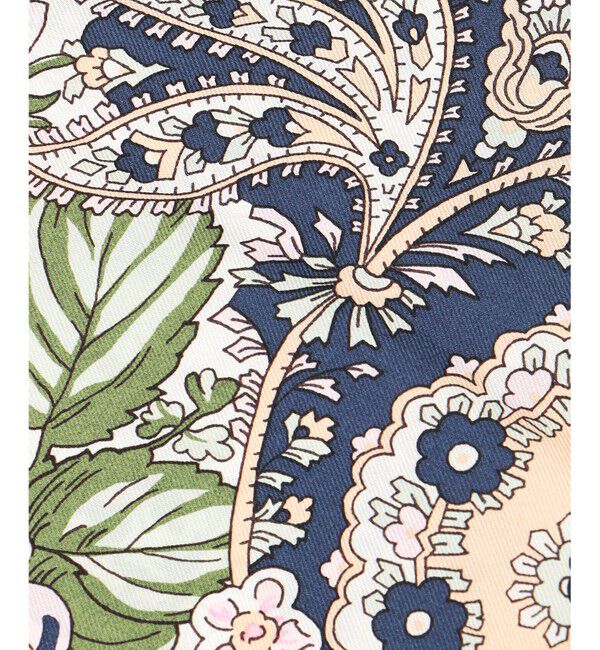 GRACE CONTINENTAL「フラワーペイズリースカーフ」|バンダナ・スカーフ|