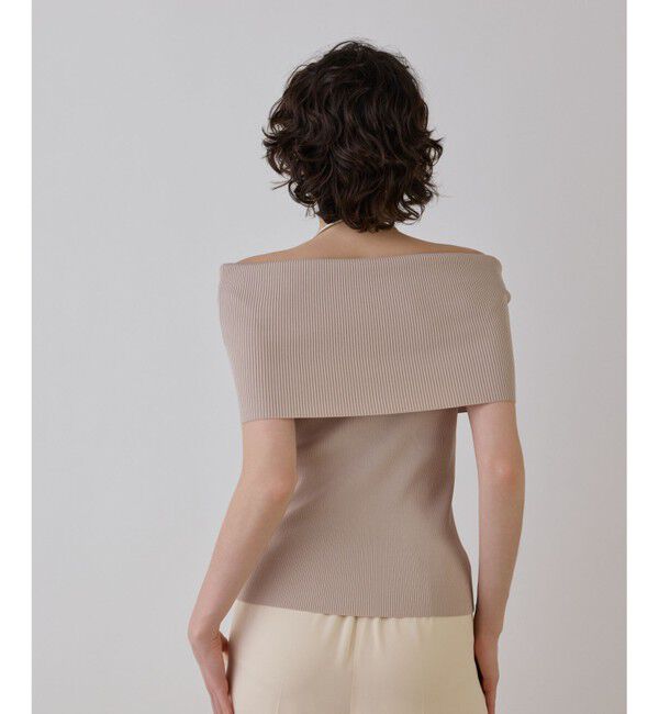 Diagram「オフショルリブニットトップ」|その他|