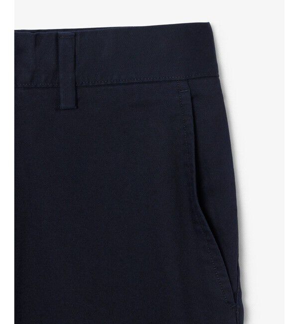 LACOSTE「スリムフィットテーパードストレッチチノパンツ」|チノ|