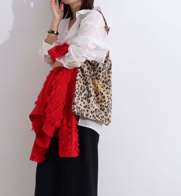 grace grace「【grace grace/グラスグラス】グラスケレオパードサブバッグM」|エコバッグ|