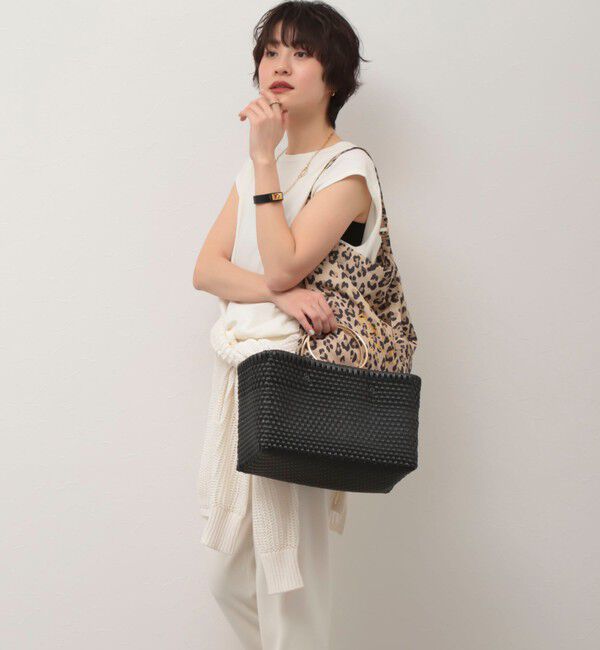grace grace「【grace grace/グラスグラス】グラスケレオパードサブバッグM」|エコバッグ|