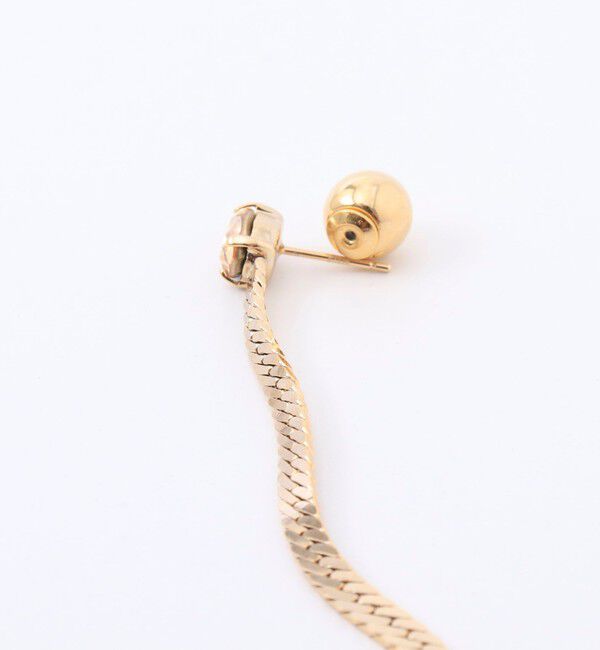 grace grace「【grace grace/グラスグラス】【PR林☆別注アイテム】ビジューロングピアス」|ピアス|