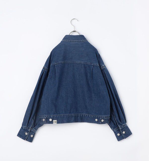 Rie Miller「【RM denim】袖ボリュームGジャン」|デニムジャケット|