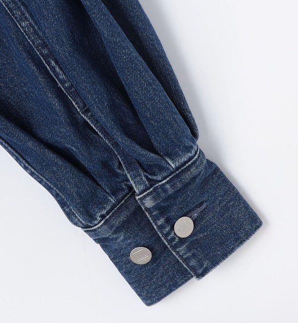 Rie Miller「【RM denim】袖ボリュームGジャン」|デニムジャケット|