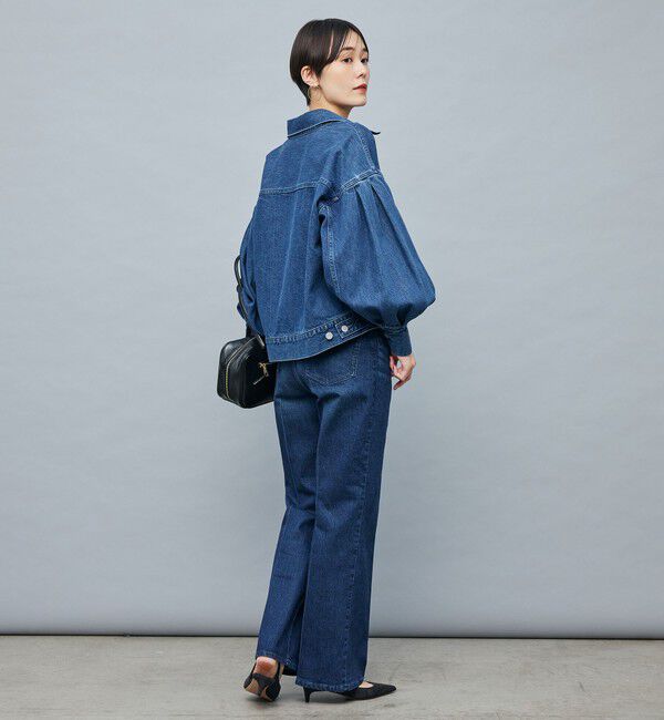 Rie Miller「【RM denim】袖ボリュームGジャン」|デニムジャケット|