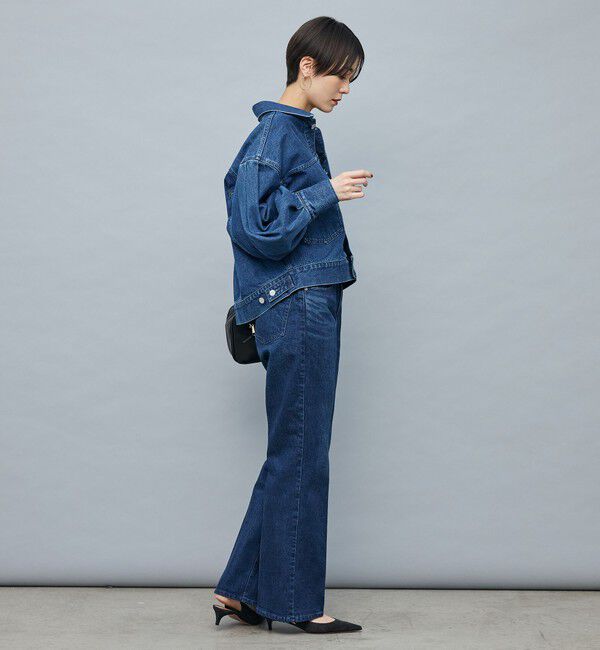 Rie Miller「【RM denim】袖ボリュームGジャン」|デニムジャケット|