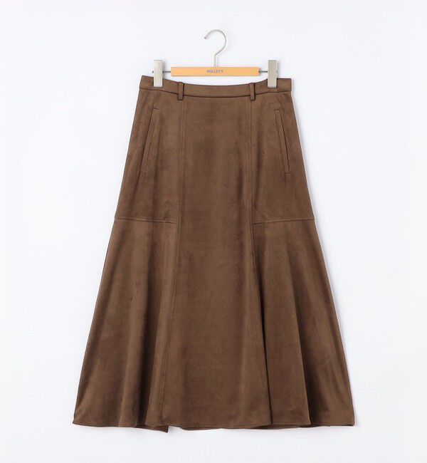 NOLLEY'S「《セットアップ対応》ウォッシャブルストレッチスエードフレアスカート」|フレア|