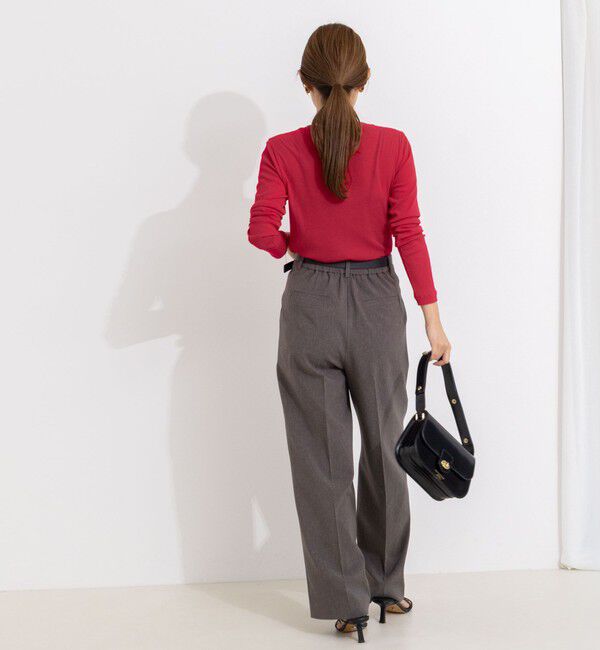 NOLLEY'S sophi「シアー配色トリミングロンT」|Tシャツ・カットソー|