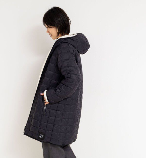 NOLLEY'S「◇【WEB限定】【TAION/タイオン】別注ボア&times;ダウンフードコート(リバーシブル) 」|ダウン|