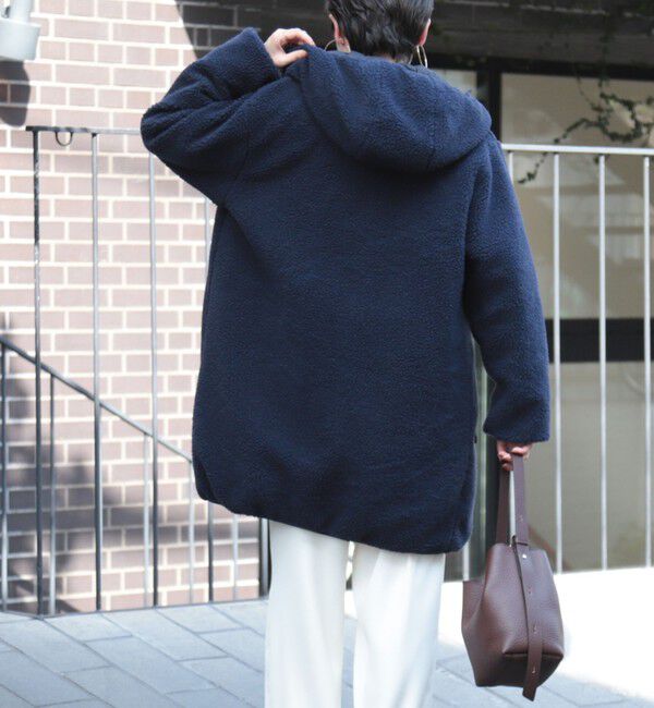 NOLLEY'S「◇【WEB限定】【TAION/タイオン】別注ボア&times;ダウンフードコート(リバーシブル) 」|ダウン|