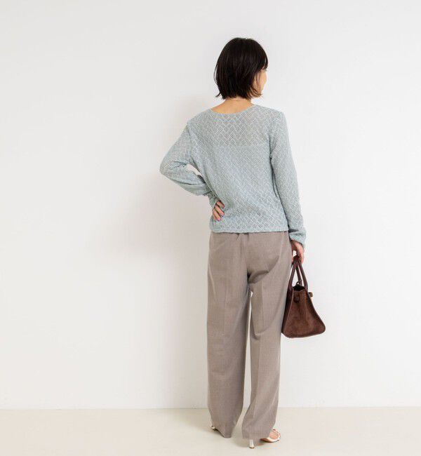 NOLLEY'S「2WAYレースカーディガン」|カーディガン|