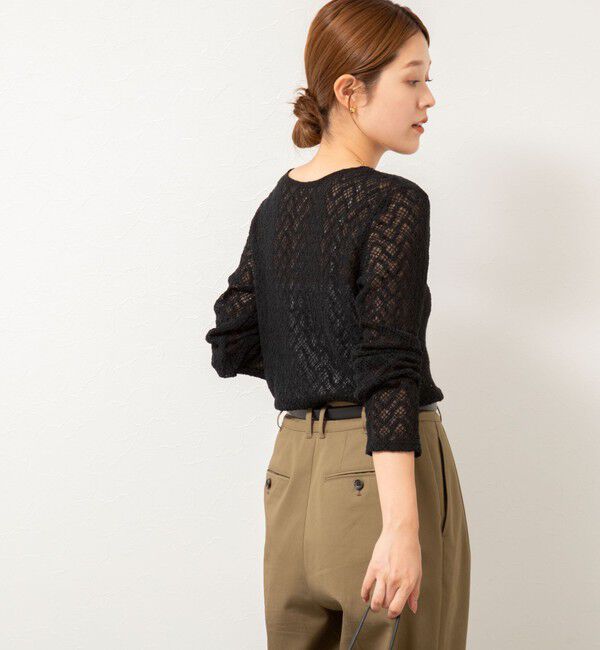 NOLLEY'S「2WAYレースカーディガン」|カーディガン|