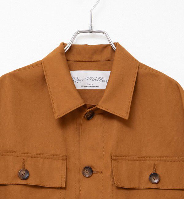 Rie Miller「ウォッシャブルワークジャケット」|ブルゾン・スタジャン|