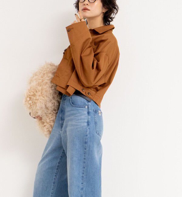 Rie Miller「ウォッシャブルワークジャケット」|ブルゾン・スタジャン|