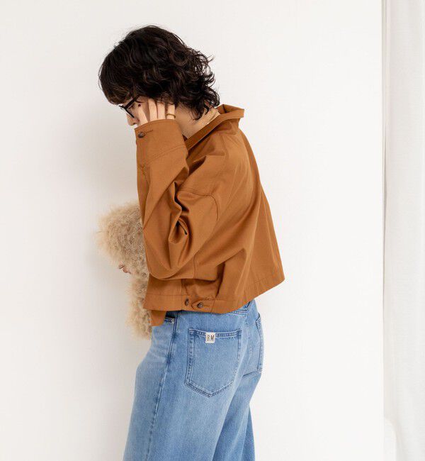 Rie Miller「ウォッシャブルワークジャケット」|ブルゾン・スタジャン|