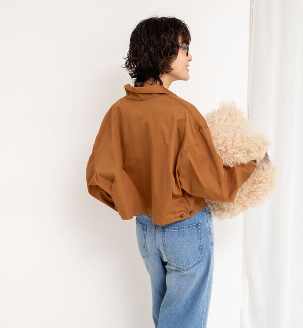 Rie Miller「ウォッシャブルワークジャケット」|ブルゾン・スタジャン|