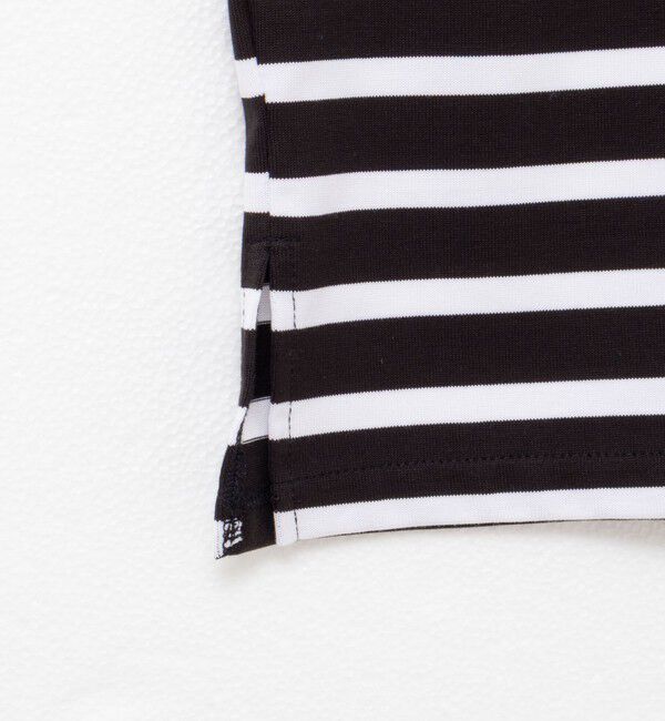 Rie Miller「BIGマリンボーダーボートネックプルオーバーカットソー」|Tシャツ・カットソー|