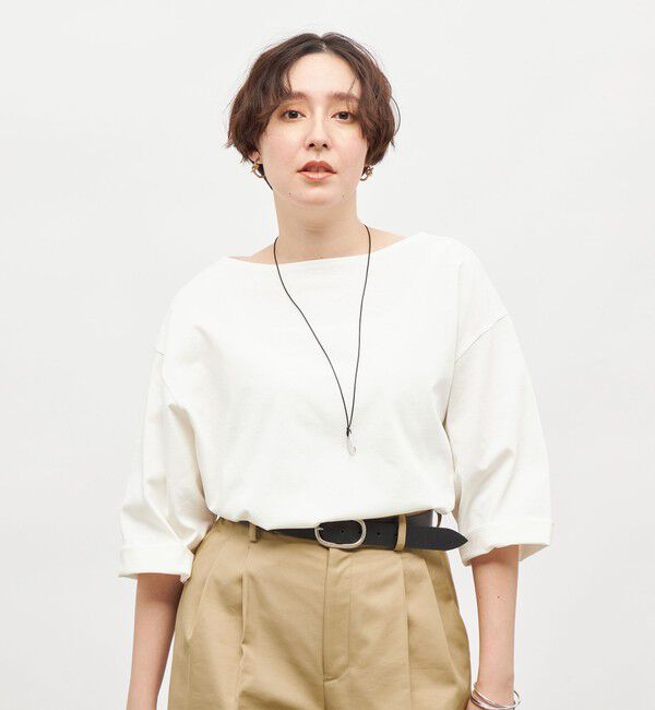 NOLLEY'S「【MD 二見☆別注】oversized cotton T-shirt」|Tシャツ・カットソー|