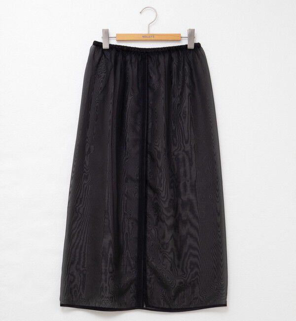 MAQWEL「【MAQWEL/マクウェル】ウォッシャブルオーガンジースカート」|タイト|