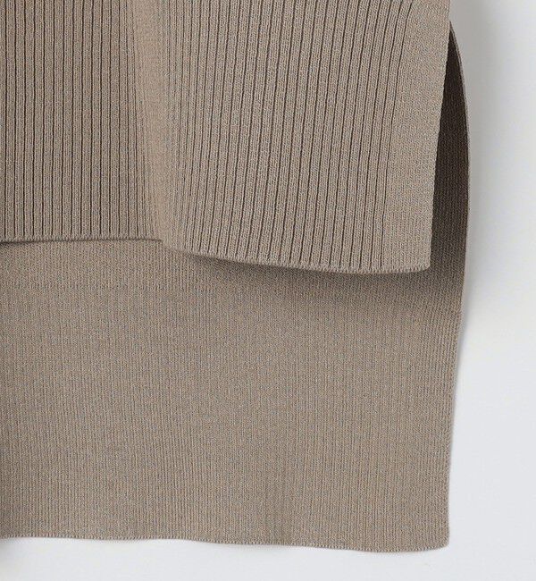 NOLLEY'S「《手洗い可能》レタードVネックニットカーディガン」|カーディガン|