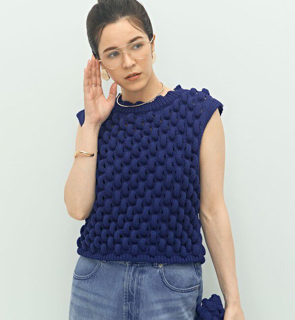 Laraaji「《手洗い可能》3D柄ベスト」|ベスト・ジレ|