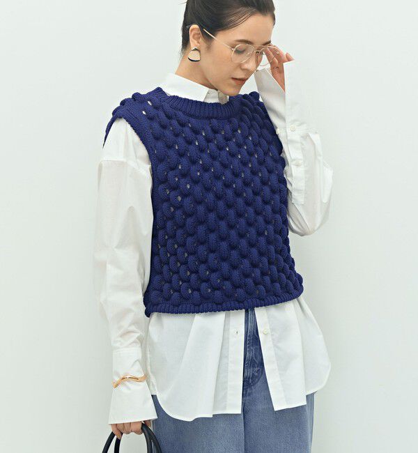 Laraaji「《手洗い可能》3D柄ベスト」|ベスト・ジレ|