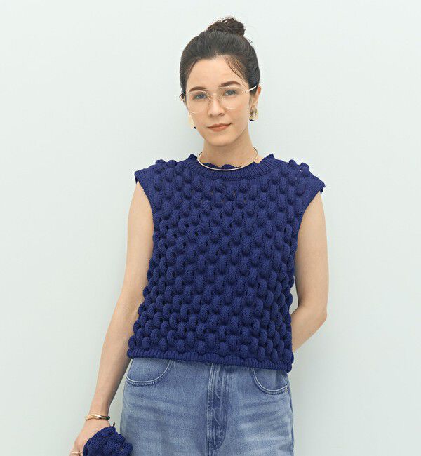 Laraaji「《手洗い可能》3D柄ベスト」|ベスト・ジレ|