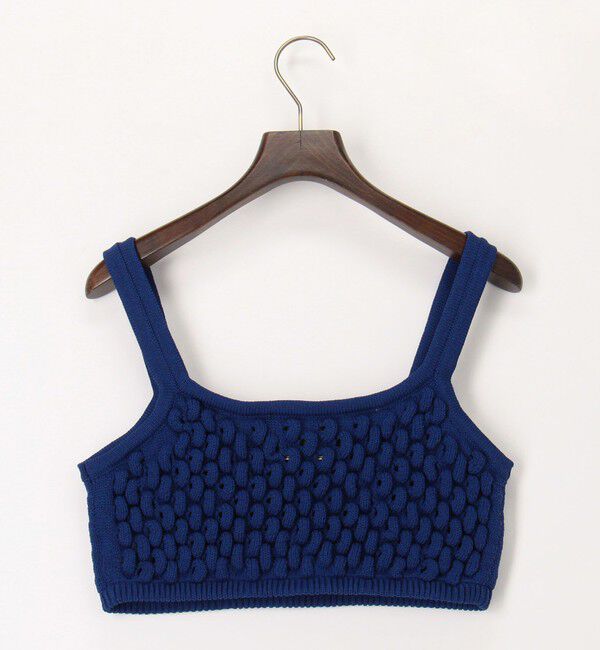 Laraaji「《手洗い可能》3D柄ビスチェ」|ニット・セーター|