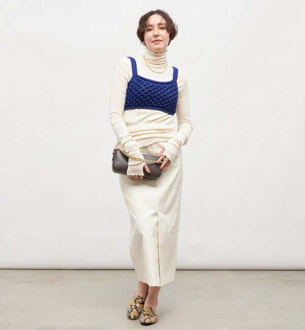 Laraaji「《手洗い可能》3D柄ビスチェ」|ニット・セーター|